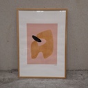 Asthet Stone Poster incl. oak frame (70x100cm)