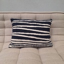 White Stripes cushion