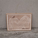 Me Poster incl. oak frame (50x70cm)