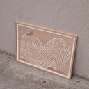 Me Poster incl. oak frame (50x70cm)