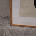 Sculptural 01 Poster incl. oak frame (70x100cm)