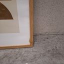 Sculptural 01 Poster incl. oak frame (70x100cm)