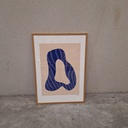 Skulptur 02 Poster incl. oak frame (70x100cm)