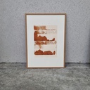 Earth 02 Poster incl. oak frame (50x70cm) 