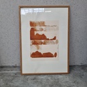 Earth 02 Poster incl. oak frame (50x70cm) 