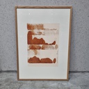 Earth 02 Poster incl. oak frame (50x70cm) 