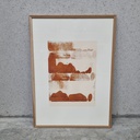 Earth 02 Poster incl. oak frame (50x70cm) 