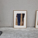 Pieces 01 Poster incl. oak frame (50x70cm)