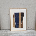 Pieces 01 Poster incl. oak frame (50x70cm)