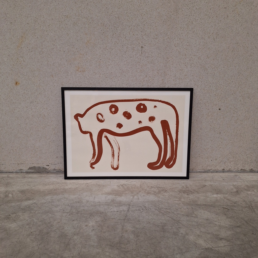 Jaguar 01 Poster incl. black frame (50x70cm)