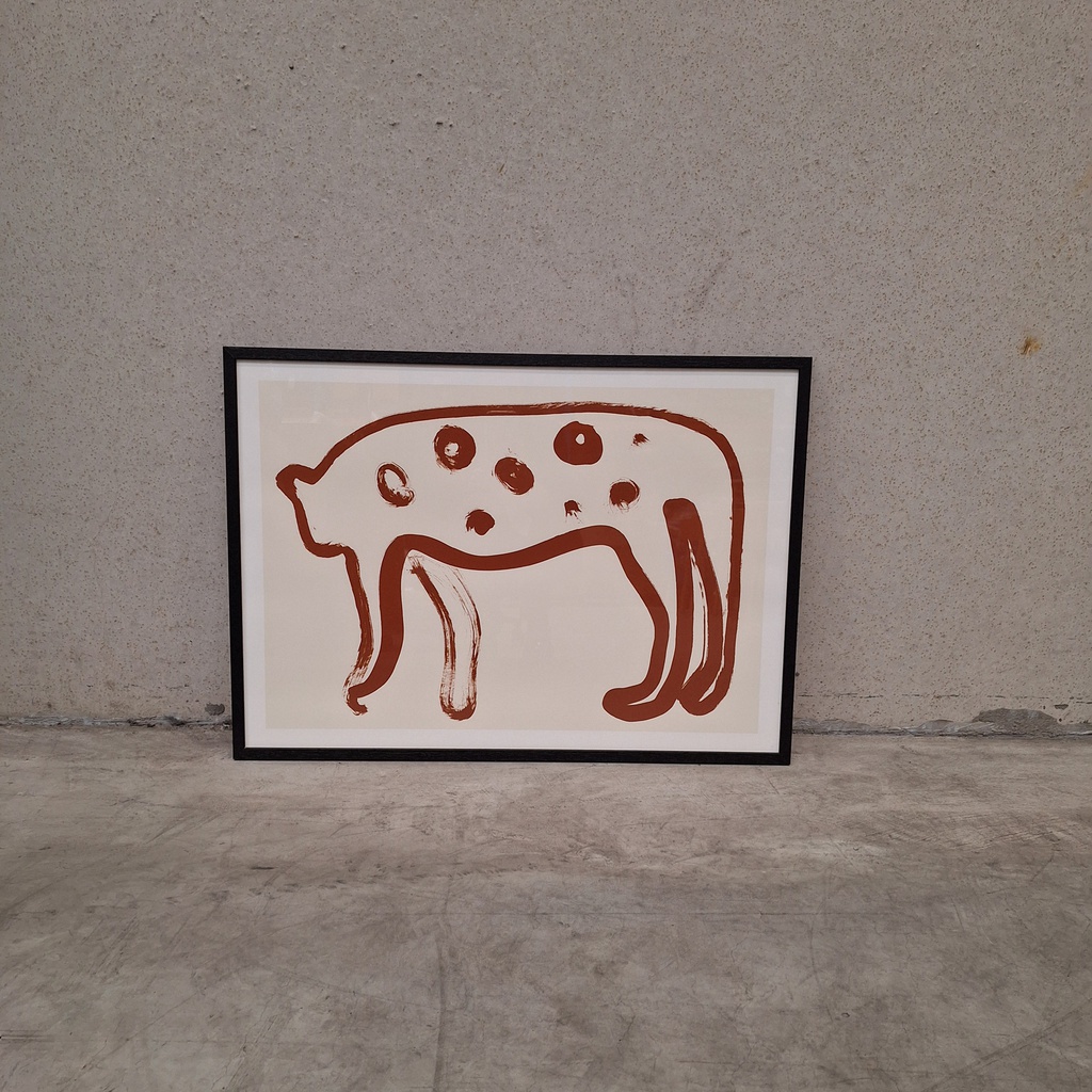 Jaguar 01 Poster incl. black frame (50x70cm)