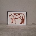 Jaguar 01 Poster incl. black frame (50x70cm)