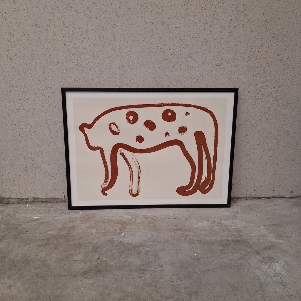 Jaguar 01 Poster incl. black frame (50x70cm)