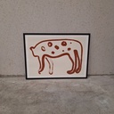 Jaguar 01 Poster incl. black frame (50x70cm)