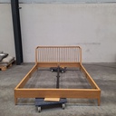 Spindle bed incl. slatted bed base