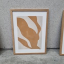 In Motion incl. oak frame (30x40cm)