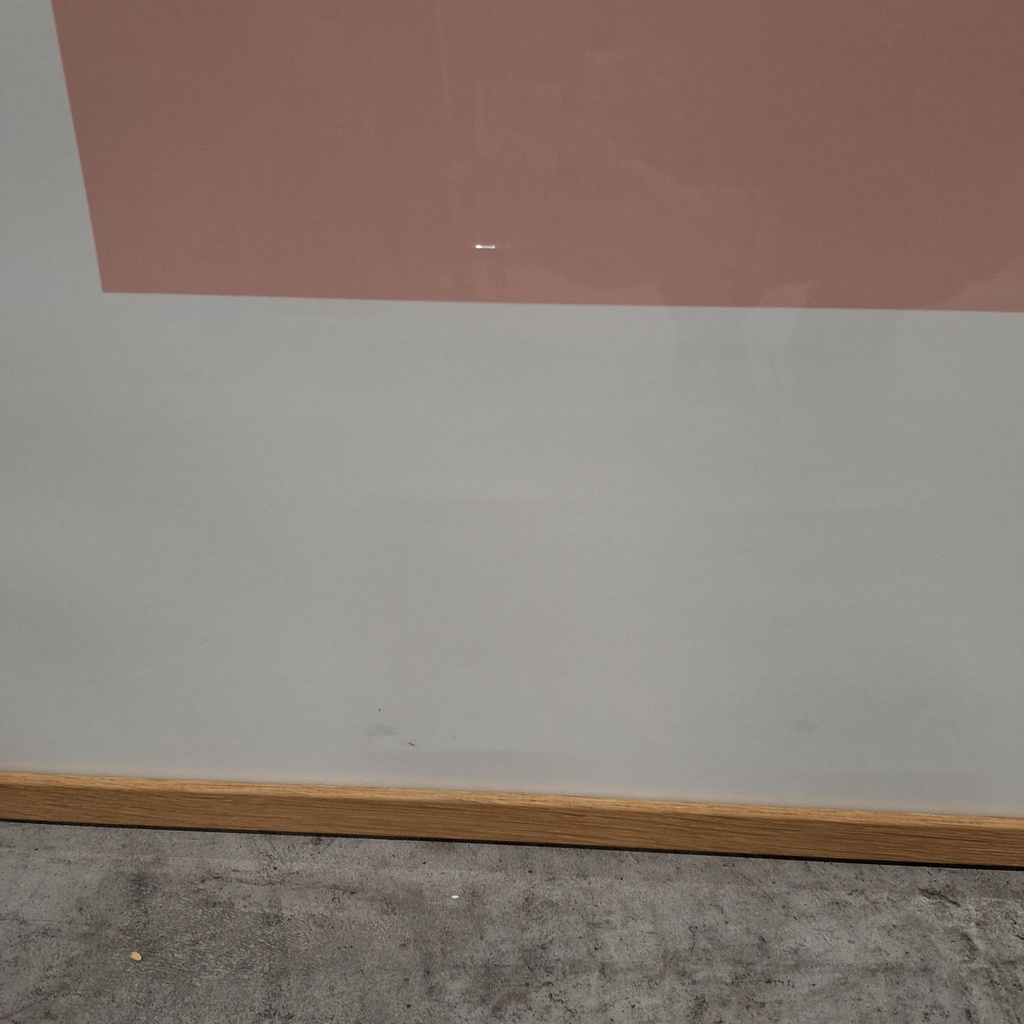 Asthet Stone Poster incl. oak frame (70x100cm)