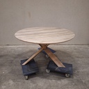 Circle outdoor dining table - 136cm