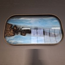 Graphite Organic glass tray