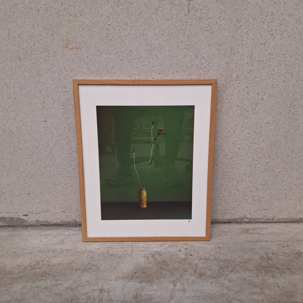 Corncockle Poster incl. oak frame (40x50cm)