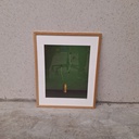 Corncockle Poster incl. oak frame (40x50cm)