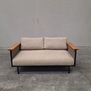 Corbey outdoor sofa (Oyster cushion) - 2-seater