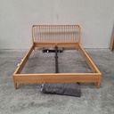 Spindle bed incl. slatted bed base