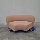 Bulky modular sofa round corner