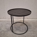 Outdoor tray side table