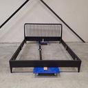 Spindle bed incl. slatted bed base - EU Queen