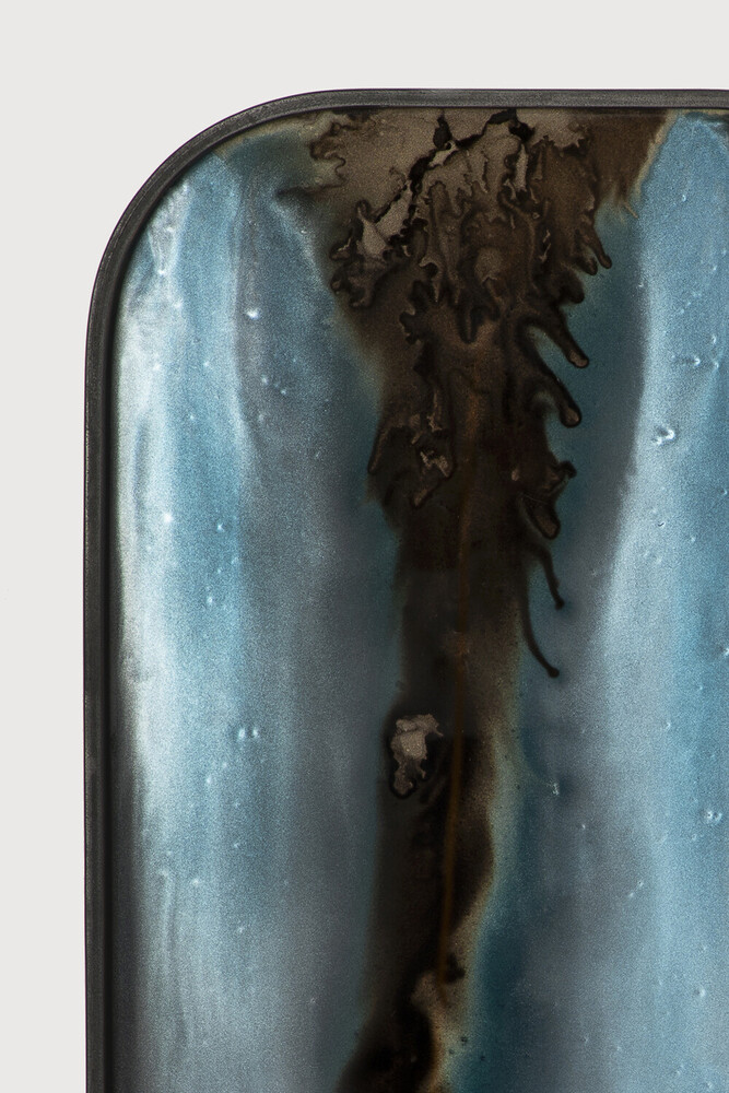 Graphite Organic glass tray