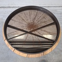 Bronze Slice mirror tray