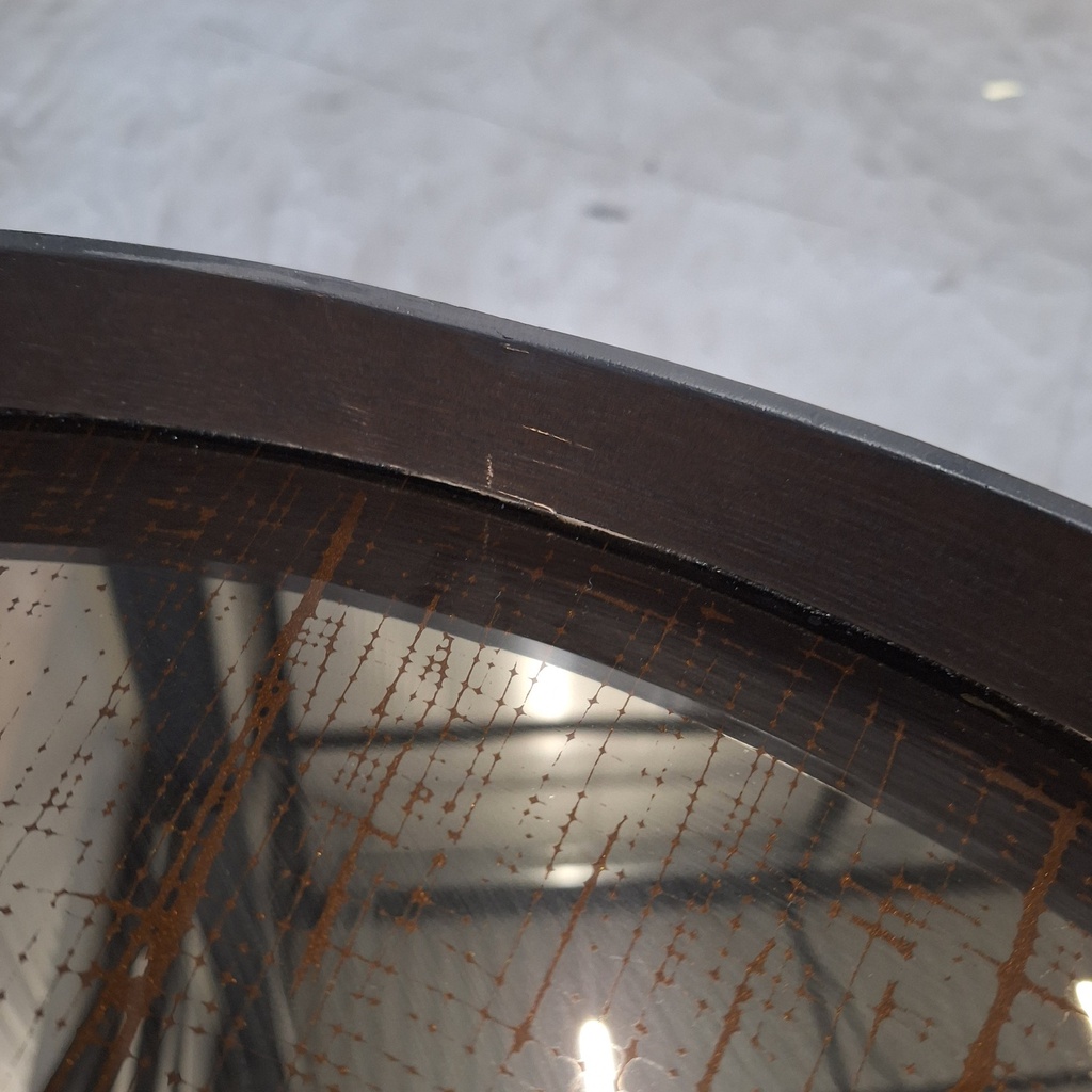 Bronze Slice mirror tray