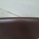DC lounge chair - chocolate leather