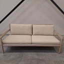 Jack outdoor 2-seater sofa cushion set