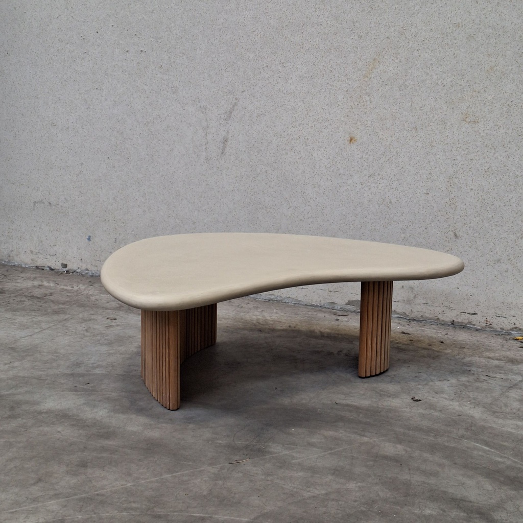 Boomerang outdoor coffee table