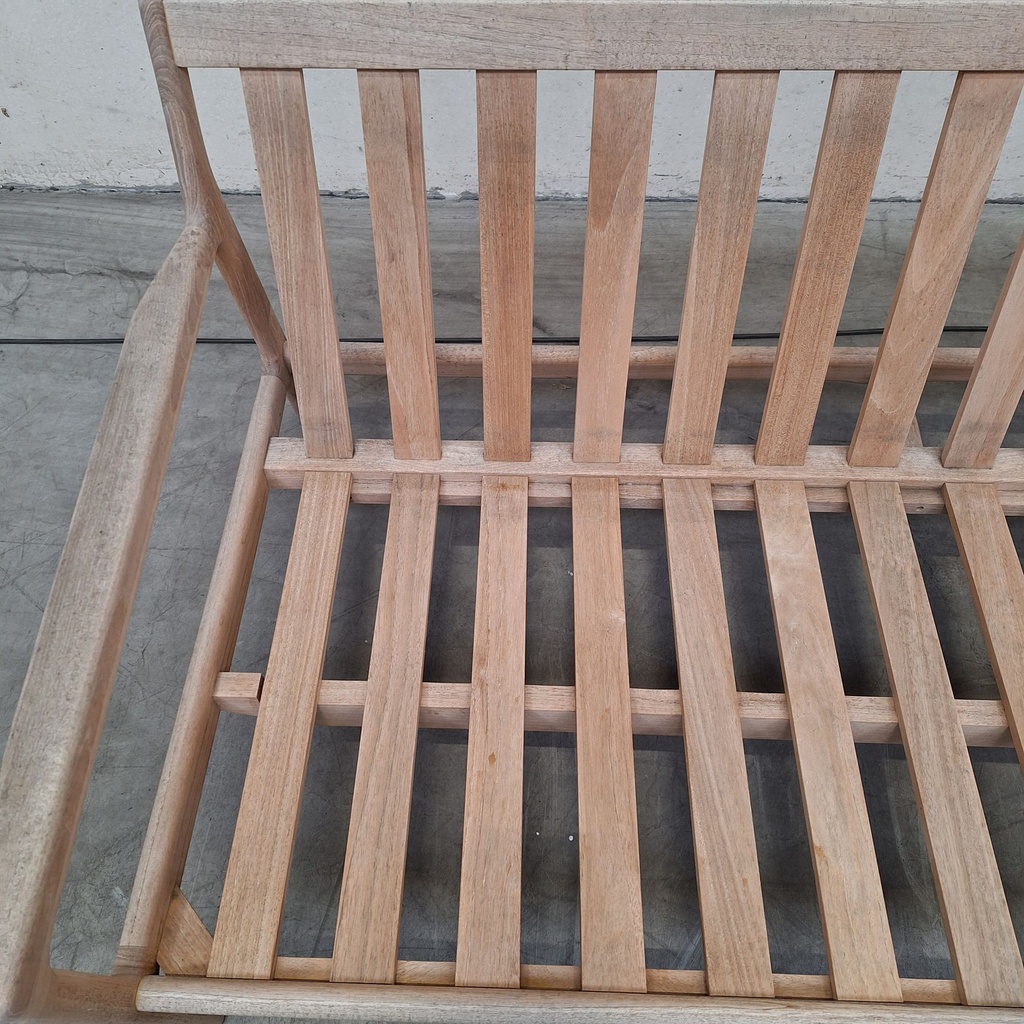 Jack outdoor 2-seater sofa with cushion