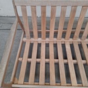 Jack outdoor 2-seater sofa with cushion