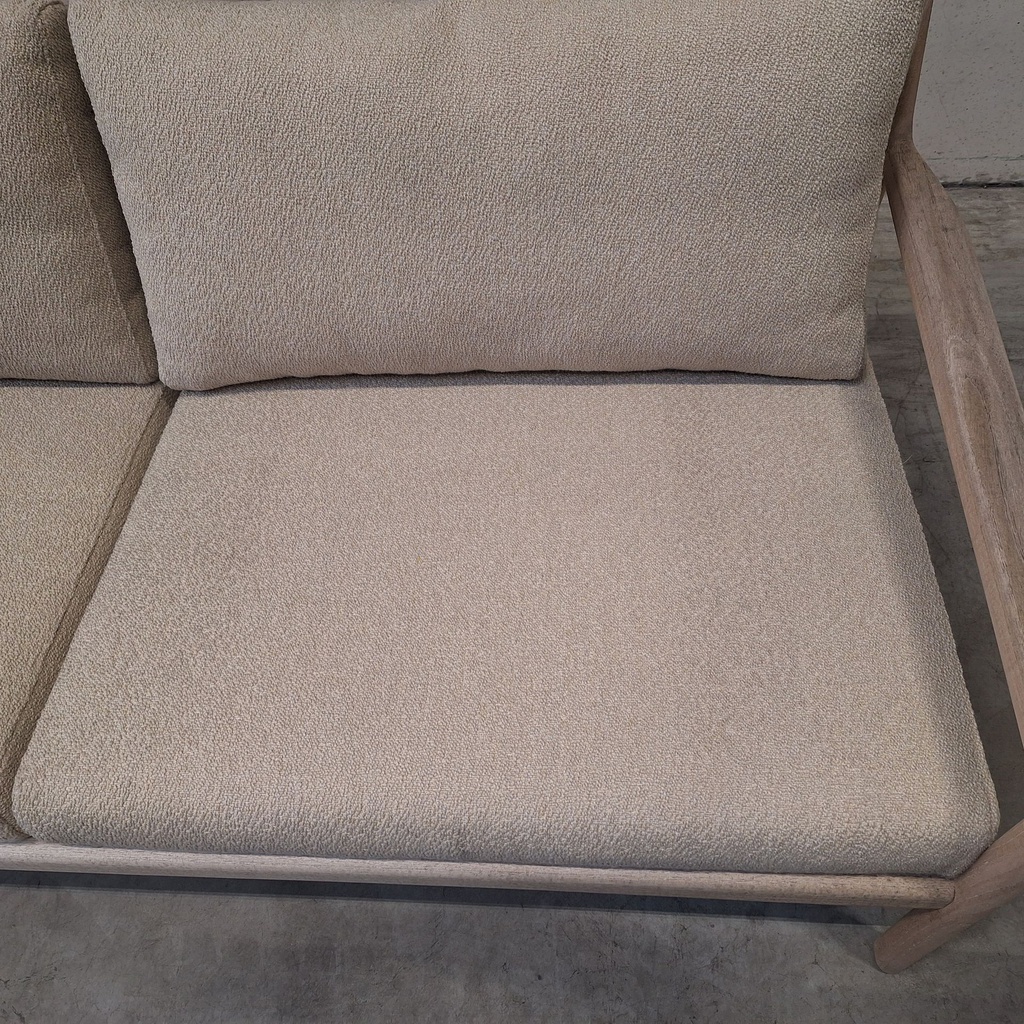 Jack outdoor 2-seater sofa with cushion