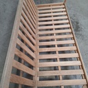 Jack outdoor 2-seater sofa with cushion