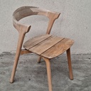 Set of 4 Bok outdoor dining chairs