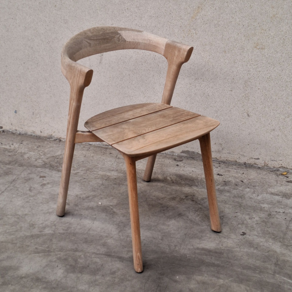 Set of 4 Bok outdoor dining chairs