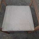 Jack outdoor dining chair cushion (Natural)