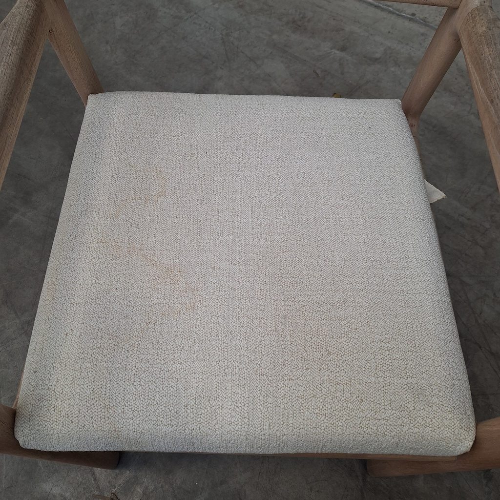 Jack outdoor dining chair cushion (Natural)