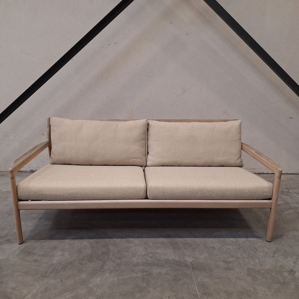 Jack outdoor 2-seater sofa with cushion