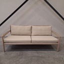 Jack outdoor 2-seater sofa with cushion