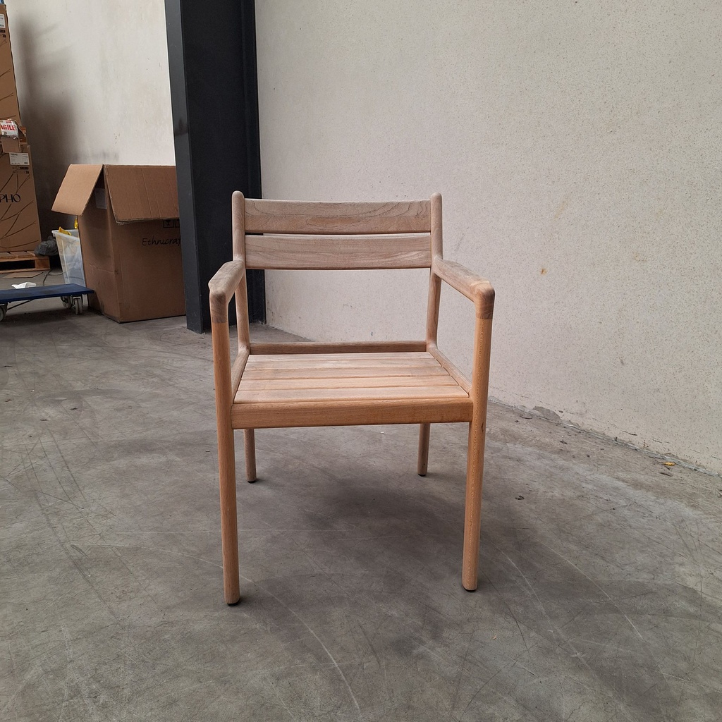 Set of 4 Jack outdoor dining chair frame