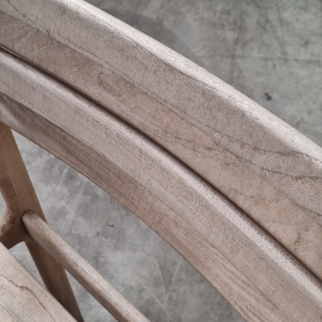 Set of 4 Jack outdoor dining chair frame