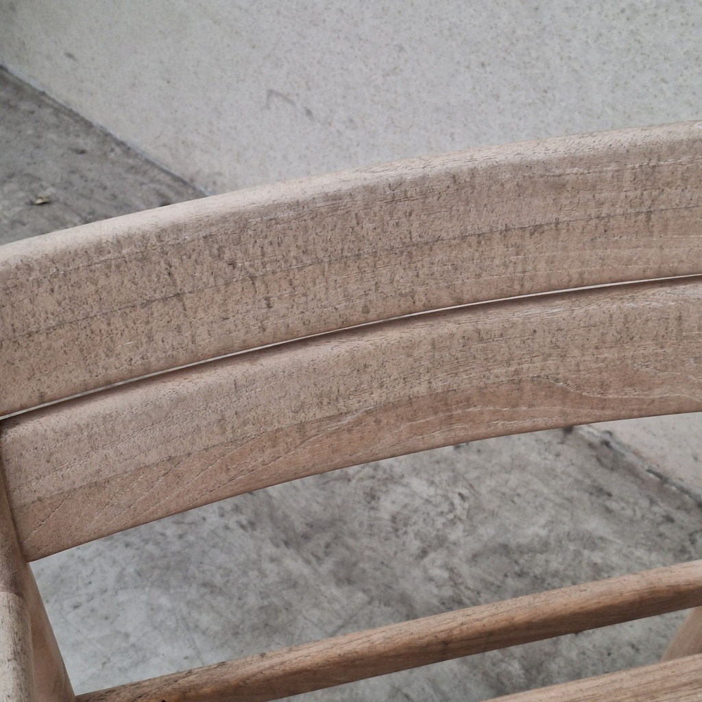 Set of 4 Jack outdoor dining chair frame