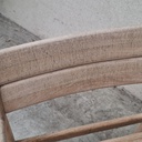 Set of 4 Jack outdoor dining chair frame